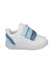Vicco Sun White-blue Boys' Lighted Sports Shoes