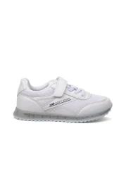 Cool Unisex White Velcro Children's Sneakers