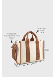 LUNABLU Women's Canvas Crossbody Bag