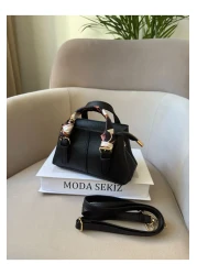 Moda Sekiz Women's Mini Crossbody Hand and Shoulder Bag with Shawl Accessory