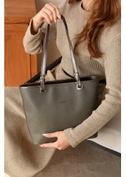 Just Polo حقيبة كتف و يد نسائية مكونة من 3 أقسام