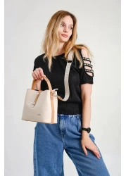 Just Polo Embossed Women's Hand and Shoulder Bag