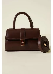 MODAM HİFA Faux Leather Women's Hand, Arm and Shoulder Bag with Adjustable Strap U:11 E:19 W:7 cm