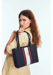 U.S. Polo Assn. Women's Shoulder Bag Navy-White-Red Us8029 - Online Exclusive