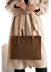 NWR BAGS Tan Women's Shoulder and Shoulder Bag 25X34 Size