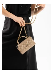 Night Kendall Model Dark Mink Women's Hand and Shoulder Bag