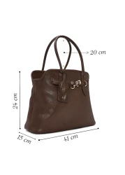 Derimod Women's Brown Classic Shoulder Bag 25Sbd 248118