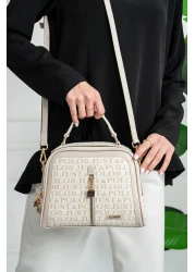 Just Polo 2023 Shoulder Bag and Wallet Compatible Design - Mink/tan Women's Bag and Wallet Combination