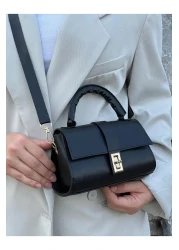 zetus Nora Model Black Women's Hand and Shoulder Bag