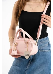 Night Bonnie Model Powder Pink Charm Gift Women's Hand and Shoulder Bag
