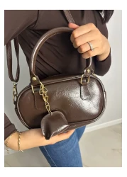 bagab Women's Hand and Shoulder Bag with Charm Gift