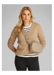 Calvin Klein Calvin Klein Beige Ultralight Camera Crossover Bag