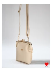 JARA Bag Paris 3 Compartment Waterproof Cross Strap Phone Holder Wallet Bag