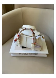 Moda Sekiz Women's Mini Crossbody Hand and Shoulder Bag with Shawl Accessory