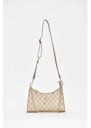 Pierre Cardin Gold Monogram Women's Shoulder Bag 05PO22Y1565