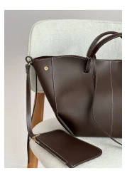 nura Brown Women's Pollen Hand and Shoulder Bag