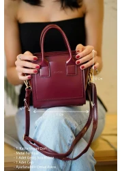 torime Long Strap Vegan Leather Mini Shoulder & Shoulder Bag