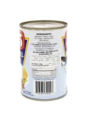 555 Mackerel Salmon Style in Natural Oil, 425g