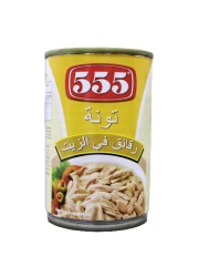 555 Tuna Flakes in Oil, 155g