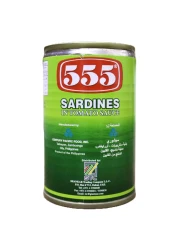 555 Sardines in Tomato Sauce, 155g