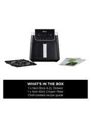 Ninja Max Pro Air Fryer, AF180ME, Black, 6.2 L