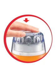 Moulinex - Coffee Grinder 180W AR110O27 Orange/Clear/White