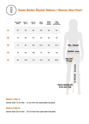  Collection Black High Waist Wide Leg/Wide Leg Pleated Woven Fabric Pants Twoaw21Pl0076