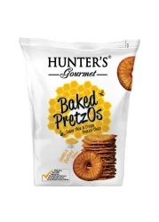 Hunter Foods Hunters Gourmet Baked Pretzos Honey And Mustard Flavour 160g