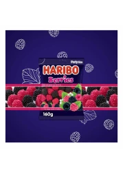 هاريبو بيريز حلوى بنكهة التوت 160 غرام