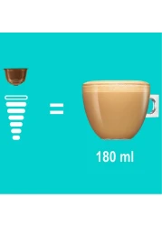 نسكافيه دولتشي غوستو قهوة فلات وايت 16 كبسولة