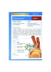 Traditional Medicinals Organic Stress Ease Cinnamon Tea 24g