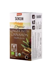 Sekem Organic Ginger With Cinnamon Tea 25 Tea Bags