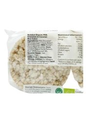 Bunalun Organic Milk Chocolate And Coconut Rice Cakes 100g