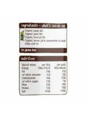 Ella's Kitchen Organic Pears, Peas and Broccoli Puree, 4+ Months Baby Food, Gluten &amp; Dairy Free 120g