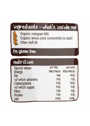 Ella&#39;s Kitchen Organic Super Smooth Mangoes Puree, 4+ Months Baby Food, Gluten &amp; Dairy Free 70g