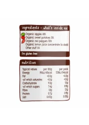 Ella's Kitchen Organic Smooth Apples, Sweet Potatoes and Peppers Puree, 4+ Months Baby Food, Gluten &amp; Dairy Free 120g