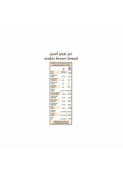 إنترناسيونال رويال بيكرز خبز النخالة العربي أسمر صغير 165 غرام