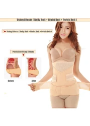 SUNVENO 3 IN 1 Adjustable Maternity Belt - L