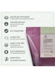 Grab Green Natural 3in1 Laundry Detergent Powder Water Lily 100 Loads