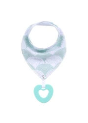 Little Story Bandana Drool Bibs Set of 2 - Love