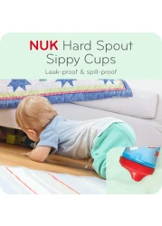 NUK Sesame Street Hard Spout Cup 10 Oz 2 Pack BPA Free Spill Proof Sippy Cup