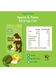 Bear Dried Apple Yoyo Pure Fruit 20g