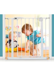 BabySafe - Metal Safety Gate - White