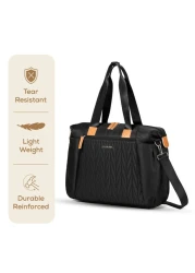 حقيبة حفاضات السفر Pack and Go للأطفال من Little Story - أسود