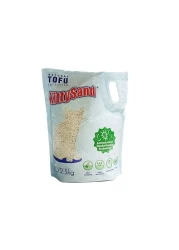Bag of 3 - Kitty Sand Natural Plant-based Tofu Cat Litter, Flushable Clumping Cat Litter Pellets 6L/2.5kg