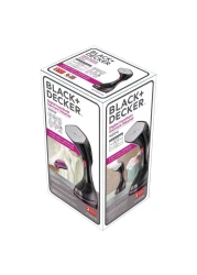 Black &amp; Decker Digital Handheld Garment Steamer HSTD1600-B5 Black and Pink 1600W