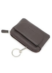 Gai Mattiolo Leather Purse/keyring for Man, Brown