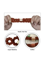 Aiwanto 4Pcs Hair Bands Hair Pony Tie