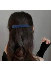 Hair Claw Clips for Women 3Pcs Matte Barrettes for Thin Fine Hair 354 Flat Pins French Clips for Short Medium Hair Hair Accessories Gifts