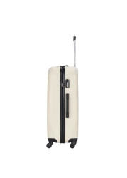 VIPTOUR ABS Hardside 3Pcs Trolley Luggage Set Spinner Wheels With Number Lock 20/24/28 Inches